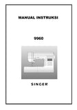 SINGER 9960 QUANTUM SEWING MACHINE MANUAL INSTRUKSI 54 PAGES INDON