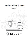 SINGER CE677 ELITE NAHMASCHINE GEBRAUCHSANLEITUNG 44 SEITE DEUT