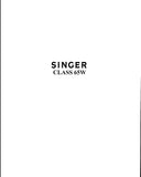 SINGER CLASS 65W SEWING MACHINES INSTRUCTIONS 11 PAGES ENG