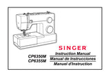 SINGER CP6350M CP6355M SEWING MACHINE INSTRUCTION MANUAL 76 PAGES ENG ESP FRANC