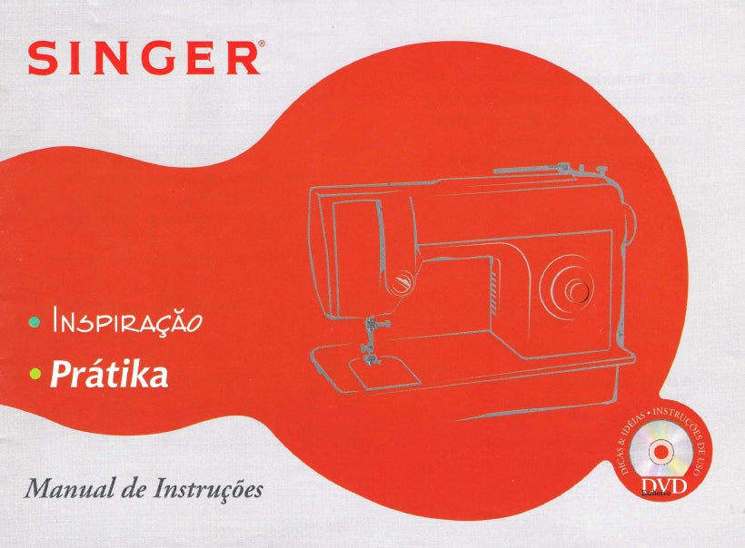 SINGER INSPIRACAO PRATIKA MAQUINA DE COSTURA MANUAL DE INSTRUCOES 38 PAGINA PT