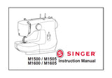 SINGER M1500 M1505 M1600 M1605 SEWING MACHINE INSTRUCTION MANUAL 36 PAGES ENG