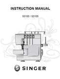 SINGER S0100 S0105 SEWING MACHINE INSTRUCTION MANUAL 32 PAGES ENG