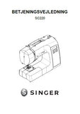 SINGER SC220 SEWING MACHINE KAYTTOOHJE  153 PAGES FI DK NO SW