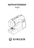 SINGER SC220 SEWING MACHINE KAYTTOOHJE  153 PAGES FI DK NO SW