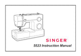 SINGER SUPERA 5523 MACHINE A COUDRE MANUEL D INSTRUCTION /INSTRUCTION MANUAL 72 PAGES FRANC ENG