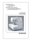 SINGER 14SH744 14CG744 14SH754 14CG754 14SH764 SEWING MACHINE MAQUINA DE COSER MACHINE A COUDRE OPERATORS GUIDE MANUAL DE INSTRUCCIONES MANUEL D'INSTRUCTIONS 54 PAGES ENG ESP FR