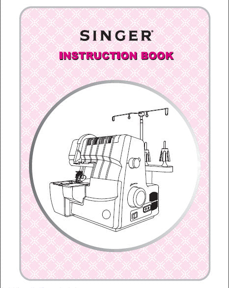 SINGER 14T970DC SEWING MACHINE INSTRUCTION BOOK 61 PAGES ENGLISH