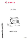 SINGER 160 SEWING MACHINE SERVICE MANUAL 43 ENGLISH