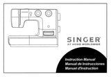 SINGER 1725 SEWING MACHINE INSTRUCTION MANUAL MANUEL D'INSTRUCTION MANUAL DE INSTRUCCIONES 88 PAGES ENG FRANC ESP