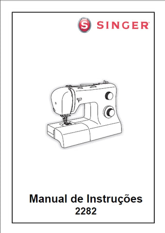SINGER 2282 MAQUINA DE COSTURA MANUAL DE INSTRUCOES 24 PAGINA PORTUGUESE