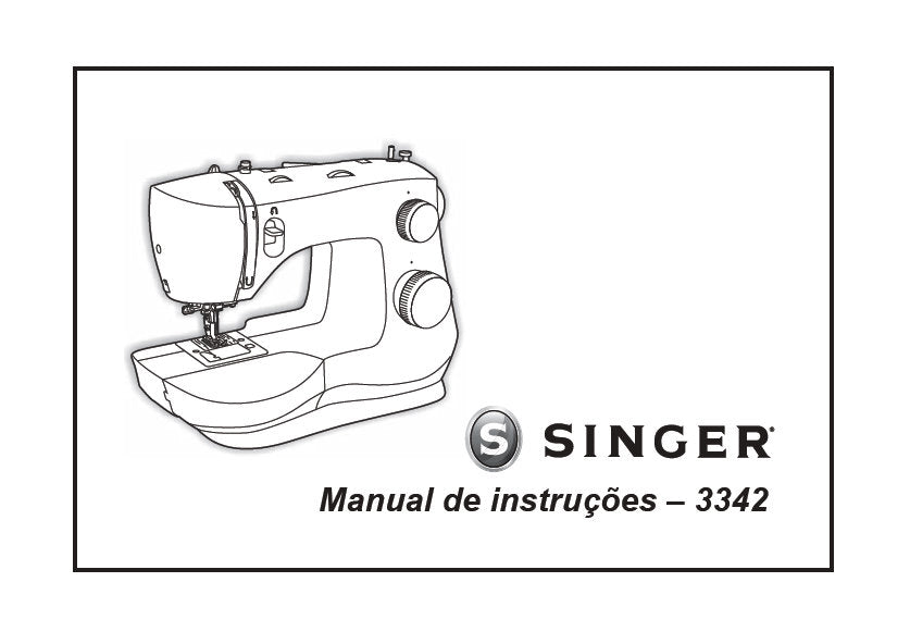 SINGER 3342 FASHION MATE MAQUINA DE COSTURA MANUAL DE INSTRUCOES 37 PAGINA PORTUGUESE