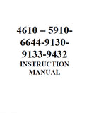 SINGER 4610 5910 6644 9130 9133 9432 SEWING MACHINE INSTRUCTION MANUAL 56 PAGES ENGLISH