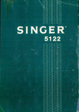 SINGER 5122 SEWING MACHINE INSTRUCTION BOOK 35 PAGES ENGLISH