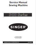 SINGER 5400 SERIES SEWING MACHINE SERVICE MANUAL 102 ENGLISH