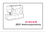 SINGER 5511 NAHMASCHINE BEDIENUNGSANLEITUNG 40 SEITE DEUTSCH