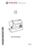 SINGER 6160 6180 BRILLIANCE SEWING MACHINE SERVICE MANUAL 29 ENGLISH