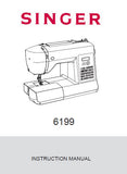 SINGER 6199 SEWING MACHINE INSTRUCTION MANUAL 56 PAGES ENGLISH