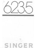 SINGER 6235 SEWING MACHINE INSTRUCTION BOOK 53 PAGES ENGLISH