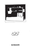 SINGER  6267 NAHMASCHINE/NAAIMACHINE/MACHINE A COUDRE BEDIENUNGSANLEITUNG/HANDBOEK/MANUEL D'INSTRUCTIONS 23 SEITE/PAGES DEUT NL FR