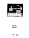 SINGER 6267 SEWING MACHINE INSTRUCTION BOOK 44 PAGES ENGLISH