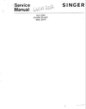 SINGER 660A202 SEWING MACHINE SERVICE MANUAL 50 ENGLISH