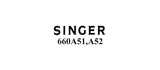 SINGER 660A51 660A52 SEWING MACHINE SERVICE MANUAL 47 PAGES ENGLISH