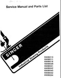 SINGER 695B010 011 016 028 041 042 050 052 054 SEWING MACHINE SERVICE MANUAL 48 ENGLISH
