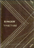 SINGER 7146 7186 SEWING MACHINE INSTRUCTION BOOK 79 PAGES ENGLISH