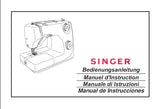 SINGER 8280L NAHMASCHINE MACCHINA DA CUCIRE MACHINE A COUDRE MAQUINA DE COSER BEDIENUNGSANLEITUNG MANUALE DI STRUZIONI MANUEL D' MANUAL DE INSTRUCCIONES  93 SEITE/PAGES DEUT IT FRANC ESP