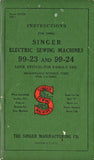 SINGER 99-31 SEWING MACHINE INSTRUCTIONS FOR USING  PA76GES ENGLISH