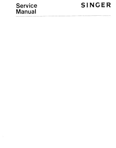 SINGER 990B3 990B5 SEWING MACHINE SERVICE MANUAL 58 PAGES ENGLISH