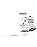 SINGER CG-500 CG-550 SEWING MACHINE INSTRUCTION BOOK LIBRO DE INSTRUCCIONES LIVRET D'INSTRUCTIONS 53 PAGES ENG ESP FR