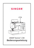 SINGER L-500 QUANTUM NAHMASCHINE BEDIENUNGSANLEITUNG 112 SEITE DEUTSCH