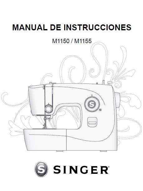 SINGER M1150 M1155  MAQUINA DE COSER MANUAL DE INSTRUCCIONES 24 PAGINA ESP