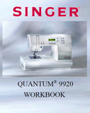 SINGER QUANTUM 9920 SEWING MACHINE WORKBOOK 67 PAGES ENGLISH