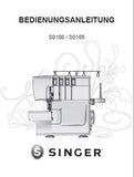 SINGER S0100 S0105 NAHMASCHINE BEDIENUNGSANLEITUNG 36 SEITE DEUTSCH