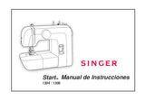 SINGER START 1306 1304 MAQUINA DE COSER MANUAL DE INSTRUCCIONES 36 PAGINAS ESPANOL