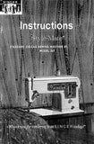 SINGER STYLE-MATE 347 SEWING MACHINE INSTRUCTIONS 52 PAGES ENGLISH