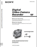 SONY DCR-DVD91E DCR-DVD101E DCR-DVD201E HANDYCAM DIGITAL VIDEO CAMERA RECORDER MANUAL DE INSTRUCCIONES MANUAL DE INSTRUCOES 296 PAGES ESP PORT