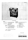 SONY TC-765 STEREO TAPE DECK SERVICE MANUAL INC SCHEM DIAGS 62 PAGES ENG