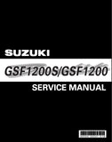 SUZUKI GSF1200S GSF1200 MOTORCYCLE SERVICE MANUAL 368 PAGES ENGLISH