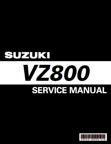 SUZUKI VZ800 MOTORCYCLE SERVICE MANUAL 454 PAGES ENG