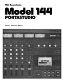 TASCAM 144 PORTASTUDIO OWNER'S REFERENCE MANUAL 32 PAGES ENGLISH