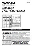 TASCAM MF-P01 PORTASTUDIO OWNER'S MANUAL INC TROUBLESHOOT GUIDE 16 PAGES ENG