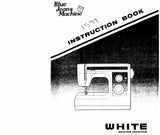 WHITE 1599 SEWING MACHINE INSTRUCTION BOOK 48 PAGES ENG