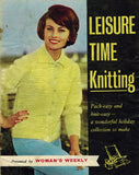 WOMANS WEEKLY LEISURE TIME KNITTING KNITTING PATTERNS KNITTING BOOK 16 PAGES ENG