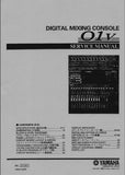 YAMAHA 01V DIGITAL MIXING CONSOLE SERVICE MANUAL 210 PAGES ENGLISH