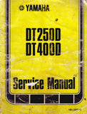 YAMAHA DT250D DT400D MOTORCYCLE SERVICE MANUAL INC SCHEM DIAGS 67 PAGES ENG