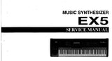 YAMAHA EX5 MUSIC SYNTHESIZER SERVICE MANUAL INC SHEMATIC DIAGRAMS 91 PAGES ENG